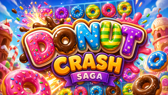 Donut Crash Saga