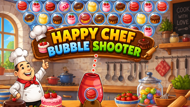 Happy Chef Bubble Shooter