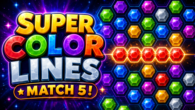 Super Color Lines Match 5